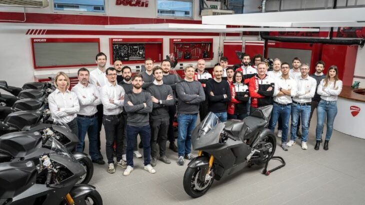 Ducati începe producția MotoE